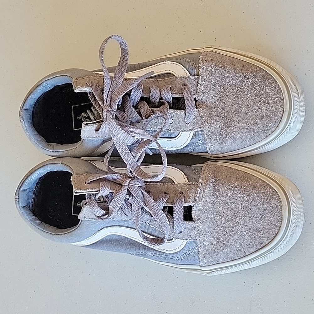 Vans sneakers gray men's 5.5 Womens 7.0